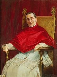 Portrett av pave Benedikt XV