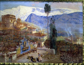 Granada landskap (Landschaft bei Granada)