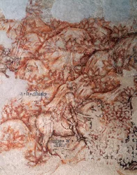 Sinopia (undermaling), detalj (fresco)