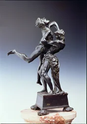 Hercules og Antaeus, ca. 1475-80 (bronse) (se også 79921)
