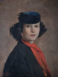 Portrett av Nerina Badioli, ca 1866.
