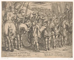 Alexander den store finner liket av Darius The Deeds of Alexander the Great (serietittel) Alexandri magni praecipvae res gestae (serietittel)