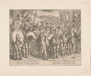 Alexander den store finner liket av Darius The Deeds of Alexander the Great (serietittel) Alexandri magni praecipvae res gestae (serietittel)