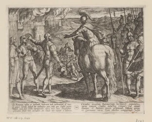 Romerne brenner den nederlandske landsbygda De bataviske krigene mot romerne (serietittel) Batavorum cum Romanis Bellum (serietittel)