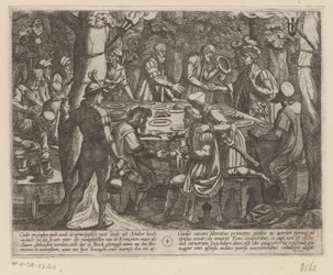 Julius Civilis forteller de nederlandske eldre at de blir behandlet som slaver av romerne De bataviske krigene mot romerne (serietittel) Batavorum cum Romanis Bellum (serietittel)