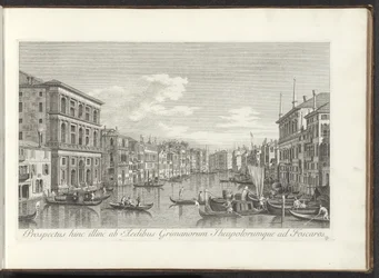 Se på Canal Grande, Palazzo Grimani og Ca