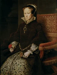 Dronning Mary Tudor, dronning av England, Filip IIs andre kone.