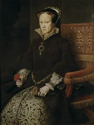 Portrett av Mary I av England, 1554