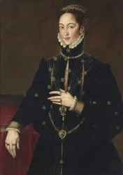 Portrett av Jerónima Enríquez de Guzmán, 2. marsjoninne av Las Navas