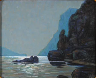 Ants Laikmaa quot;Utsikt fra Capriquot;