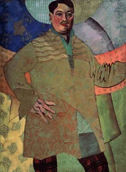 Selvportrett, 1915