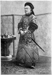 M Tseng, kinesisk minister i Paris, 1895.