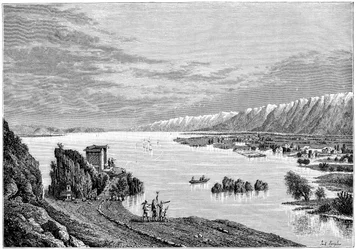 Tali-sjøen, Japan, 1895.
