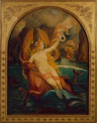 Sirenen, ca. 1897 (olje på lerret)