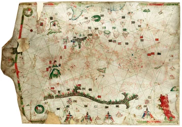 Et middelhavskart som viser Nordøst-Atlanteren