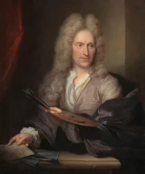 Portrett av Jan van Huysum Portrett av Jan van Huysum