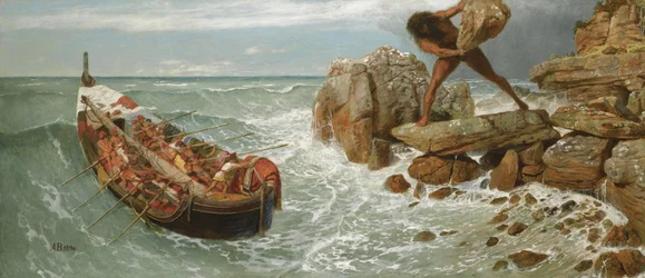 Odyssevs og Polyfemos, 1896