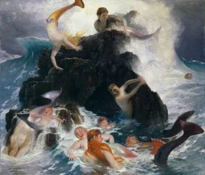 Nereidenes lek, 1886