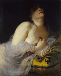 Kleopatras død (første versjon), 1872