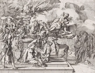 Offeret av Iphigenia, 1650-1700.