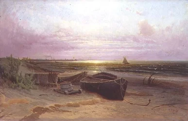 Stranden ved Narva Bay