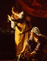 Judith og hennes tjenestepike med Holofernes#39; hode
