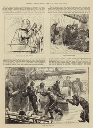 Grafisk Amerika, på Atlantic Steamer