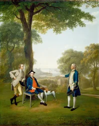 Arthur Holdsworth samtaler med Thomas Taylor og kaptein Stancombe ved River Dart, 1757.