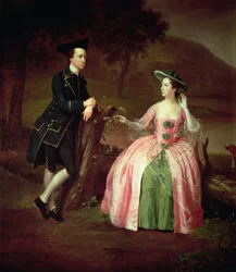 Sir George og Lady Strickland