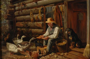 The Old Pioneer: Onkel Dan og hans kjæledyr, 1878