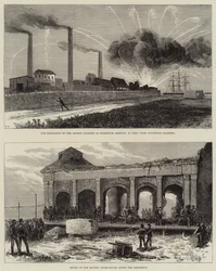 Eksplosjonen av rakettfabrikken ved Woolwich Arsenal