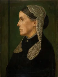 Portrett av fru Henry Gaskin kunstnerens mor, 1888.