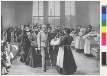 Keiser Franz Josef med følge
