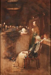 Study For the Old Covenanter (akvarell)
