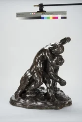 Puma and Child (bronse)