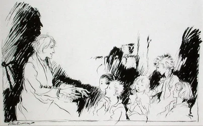 Long Stories of Ghosts, Witches and Indians, illustrasjon fra 