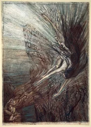 'Rhinpikenes boltre', 1910.