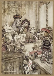 Who Stole the tarts?, fra Alice