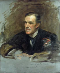 Portrett av flåtens admiral Sir Frederick Doveton Sturdee