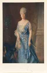 Queen Mary, ca. 1927-40 (farge litho)