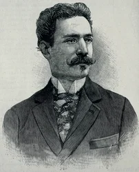 ALBARRAN Y DOMINGEZ, Joaquin (1860–1912). Spansk urolog født på Cuba. (gravering)