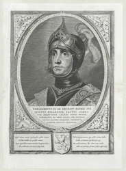 Greve av Holland Dietrich IV (trykk)