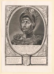 Hertug av Burgund Karl den Dristige (trykk)