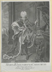 Russlands keiser Peter II
