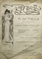 FALLA, Manuel de (1876–1946). Spansk komponist og pianist. Verker for piano solo og for piano og sang. Redigert i Madrid.