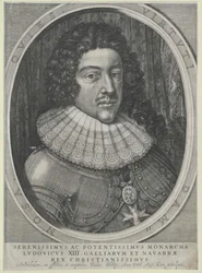 Frankrikes konge Ludvig XIII