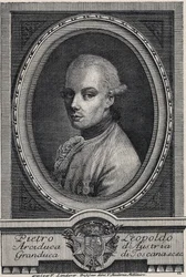 Leopold II, den hellige romerske keiseren - Portrett av Peter Leopold av Habsburg-Lorraine, storhertug av Toscana og tysk-romersk keiser
