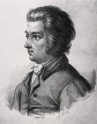 MOZART, Wolfgang Amadeus (1756–1791). Østerriksk komponist av klassisk musikk.