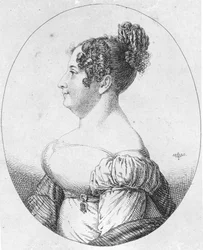 Maria Charlotte baronesse fra 1782 - 1841 Kerpen