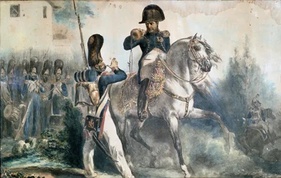 Napoleon I Bonaparte: «Etter Dem, Herre» (farget trykk)